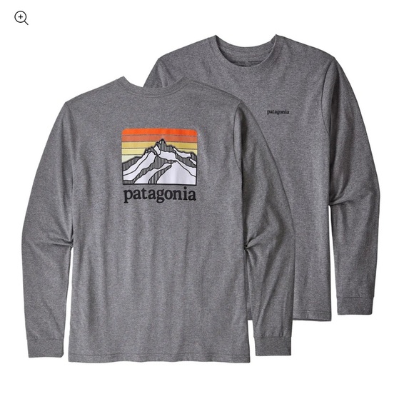 Patagonia | Men's Line Logo Ridge Long Sleeve Responsibili-Tee large - Picture 1 of 11